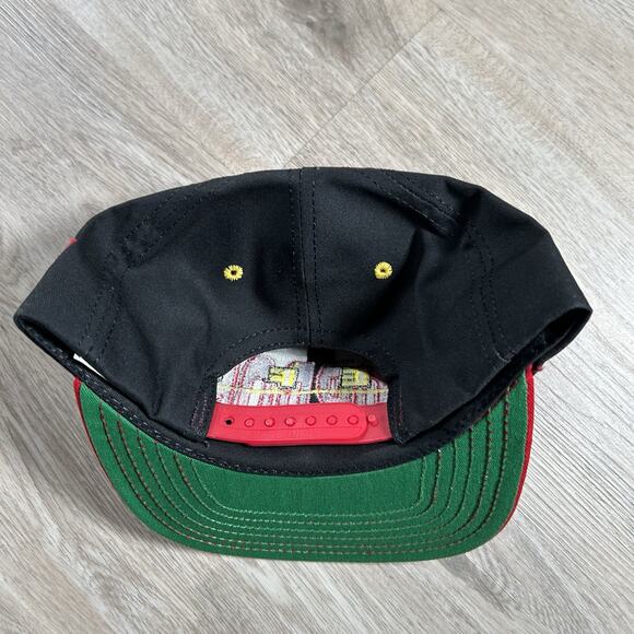 Vintage Jeff Gordon NASCAR Hat Snapback Racing Winston‎ Black Cap Made in USA - Picture 6 of 8